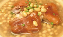 猪手炖黄豆